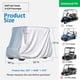 thumbnail image 2 of Cobertura para Carrito de Golf FOLU 2/4 Pasajeros Impermeable Plateado, 2 of 6