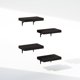 thumbnail image 5 of Repisas flotantes Furinno Tanna, set de 4 para pared, acabado Tobacco Oak, 5 of 6