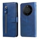 thumbnail image 1 of Funda con Cremallera para Huawei Mate 60 , Carcasa Cartera de Cuero PU con Soporte y Tarjetero, 1 of 6