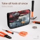 thumbnail image 3 of Deadpool Bolsa de Almacenamiento Plegable Portátil con Compartimentos, Organizador de Herramientas Multi-Bolsillo, Uso Dual Viaje y Hogar 26.5*17.8cm, 3 of 5