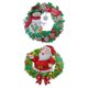 thumbnail image 1 of 2 Piezas De Corona De Navidad Con Pintura De Diamantes Por Número, Kit De Decoración Para Colgar En La Puerta, 1 of 5