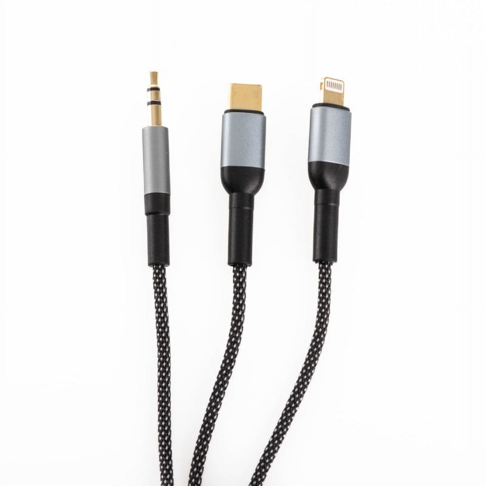 Irm - Cable Audio Vidvie Usbc Lightning Celular Iphone Jack 3.5mm