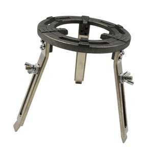 Magideal - Trípode Ajustable Para Laboratorio De Química, Soporte De Calefacción Para Accesorios De Educación Científica, Soporte De Lámpara Extraíble Multiusos Material De Aluminio