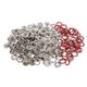 thumbnail image 3 of 50 Juegos Hollow Five Claw Button Prong Snap Buttons Iron Fasteners Red, 3 of 5