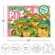 thumbnail image 2 of Rompecabezas AQUARIUS Teenage Mutant Ninja Turtles Pizza, 500 unidades, 2 of 7