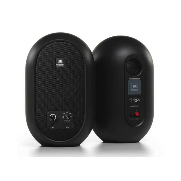 Monitores 2 vías coaxiales, activos de campo cercano JBL 104 BT