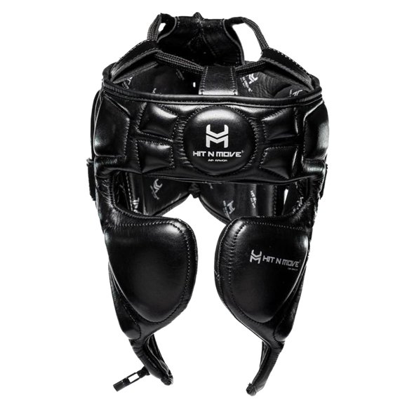 Protector de cabeza de boxeo HIT N MOVE L/XL 56 cm negro