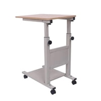 Mobii - Mesa Plegable Enfermo Cama Carga 60 Kg Altura Ajustable Pc