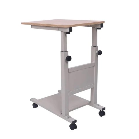 Mobii - Mesa Plegable Enfermo Cama Carga 60 Kg Altura Ajustable Pc