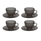 thumbnail image 4 of 4x Juego De Tazas De Té En Miniatura Para Casa De Muñecas Vajilla En Miniatura Para Cocina De Casa De Muñecas Gris, 4 of 5