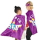 thumbnail image 4 of Capas Y Máscaras De Superhéroes D Q Z Para Niños Purple Super Sis, 4 of 6
