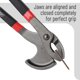 thumbnail image 4 of Extractor de uñas Bates Choice de acero al carbono de 11 pulgadas con agarre suave, 4 of 8