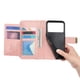 thumbnail image 4 of Funda FOXDOCK cartera de piel sintética para FOXDOCK Samsung Galaxy S26 Edge – Resistente a golpes, RFID – rosa, 4 of 6