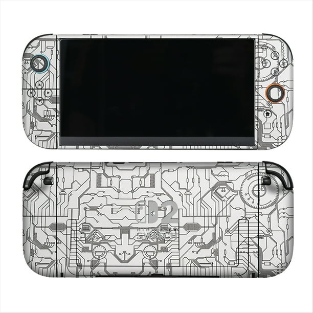 Juego de calcomanías para Nintendo Switch 2 y Joy-Cons: antiarañazos, sin burbujas, sin residuos, material adhesivo de primera calidad; película protectora de cobertura total para consola y mandos