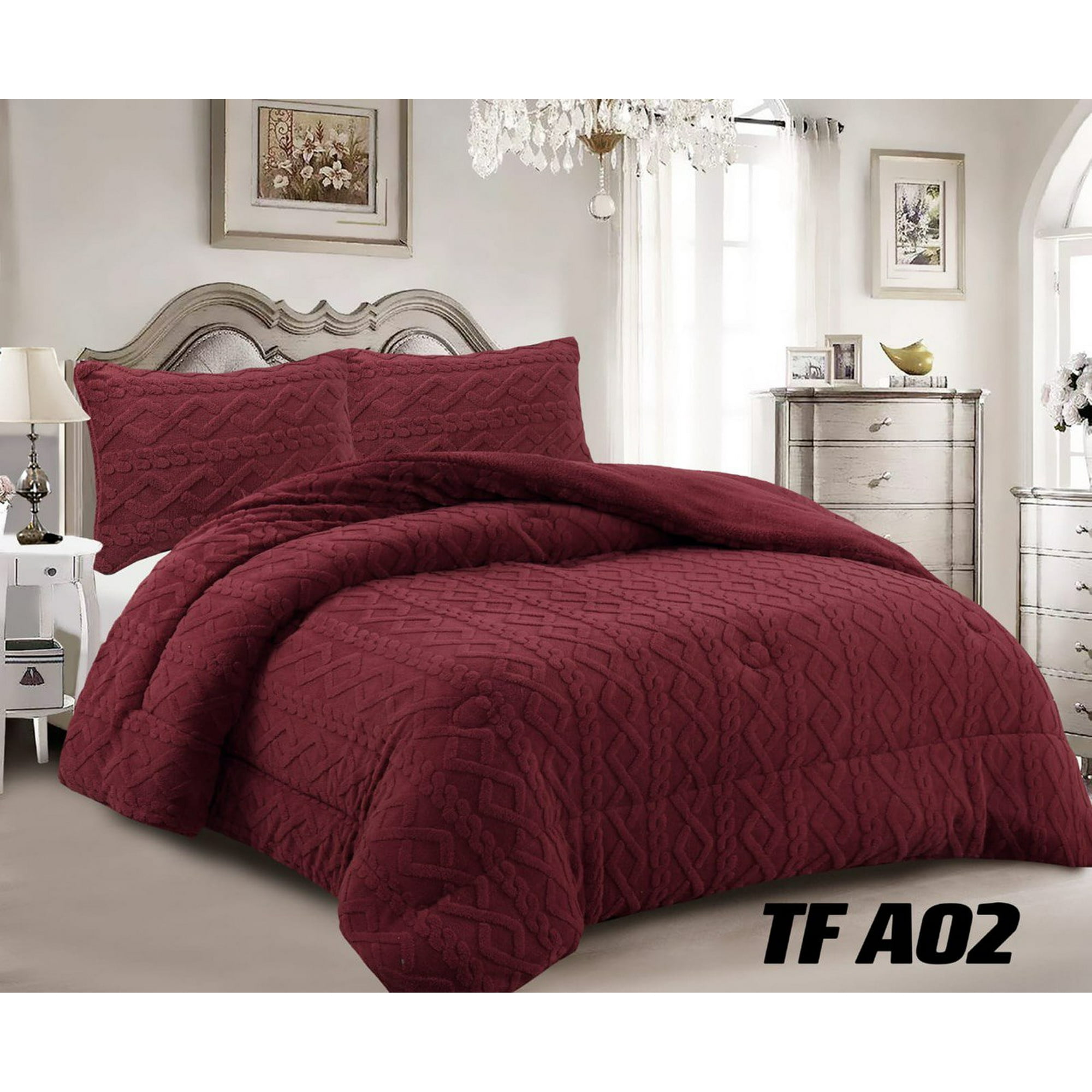 Todo Para El Hogar - Cubrecama Cobertor Con Chiporro Texturizado