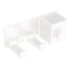 thumbnail image 2 of Soporte Para Secador De Pelo, Estante Para Secador De Pelo De Baño De Aluminio Para Salón De Barbería, Dormitorio, Blanco, 2 of 5