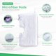 thumbnail image 4 of Almohadillas de repuesto Steam Mop Turbo Microfiber, paquete de 4, 4 of 6