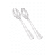thumbnail image 1 of Set 50 Cucharas Desechables Transparentes Resistentes, 1 of 2