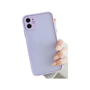 Genérico - Carcasa Silicona Matte Para Iphone 13 Lila
