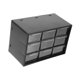 thumbnail image 3 of Caja De Almacenamiento De Escritorio Con 9 Cajones Transparentes Para Piezas Peque?as, Escala 1:64, Para Coche, Color Negro, 3 of 5