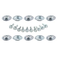 Magideal - De Pernos Y Arandelas Para Utv Antideslizante De Material Acero Inoxidable 7556065 Apto Para Polaris Rs1 Rzr 500 Piezas De Repuesto Accesorios