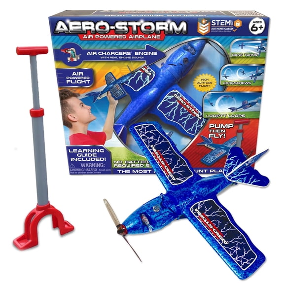 Avión de Juguete Top Secret Toys Aero Storm Propulsado por Aire
