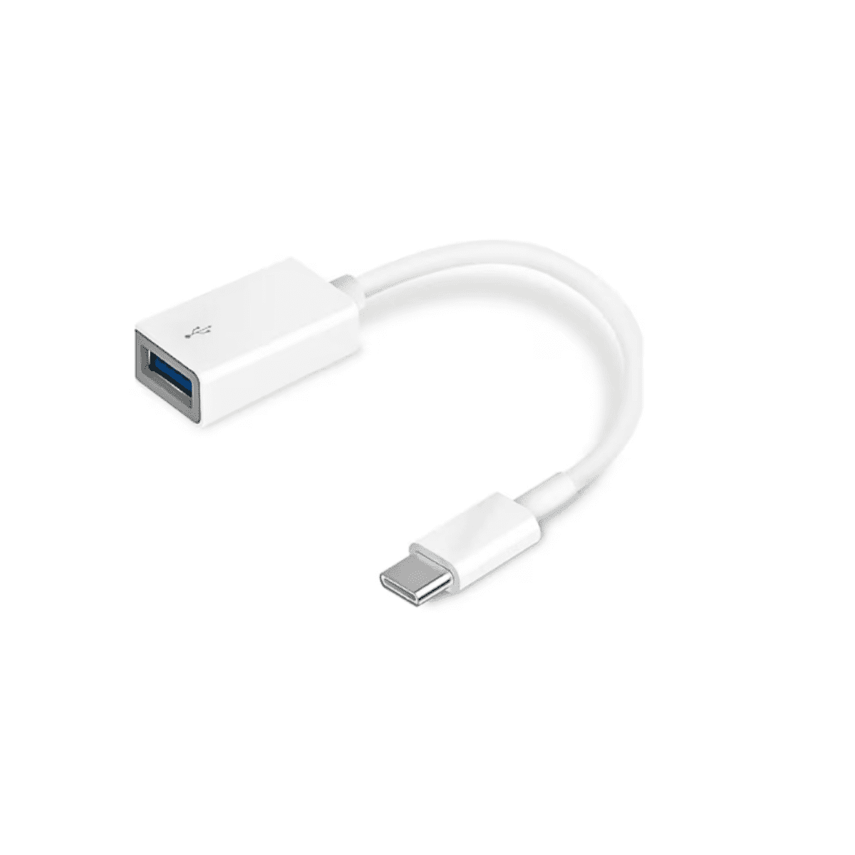 Genérico - Cable De Datos Adaptador De Usb-c A Usb Otg Color Blanco