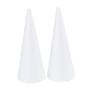 Bothyi - Cono De Espuma Artesanal Diy Chico Pintura Manualidades Niños Juguete Educativo 350Mm 2 Uds