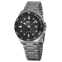Westar - Reloj Activ Sports Acero Inoxidable Esfera Negra Cuarzo 90250Sbn903 100M Para Hombre