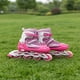 thumbnail image 2 of Patin Lineal Con Luces Y Kit Talla M 35 38 Rosado, 2 of 4