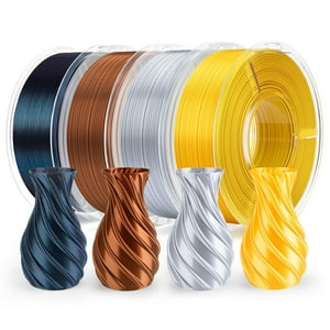 Filamento Para Impresora 3D Elegoo Silk Pla, 1,75 Mm, 250 G, 4 Colores