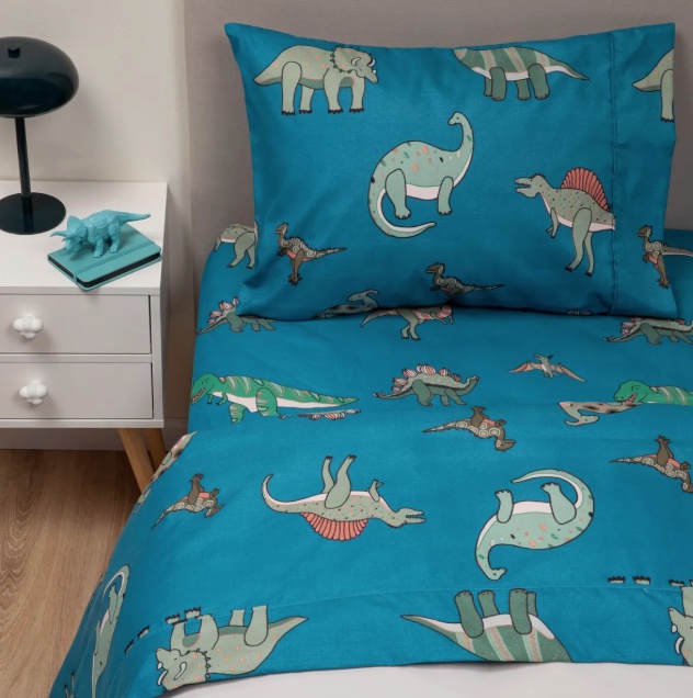 Atlas - Sabanas 1,5 Plaza Niño Estampada