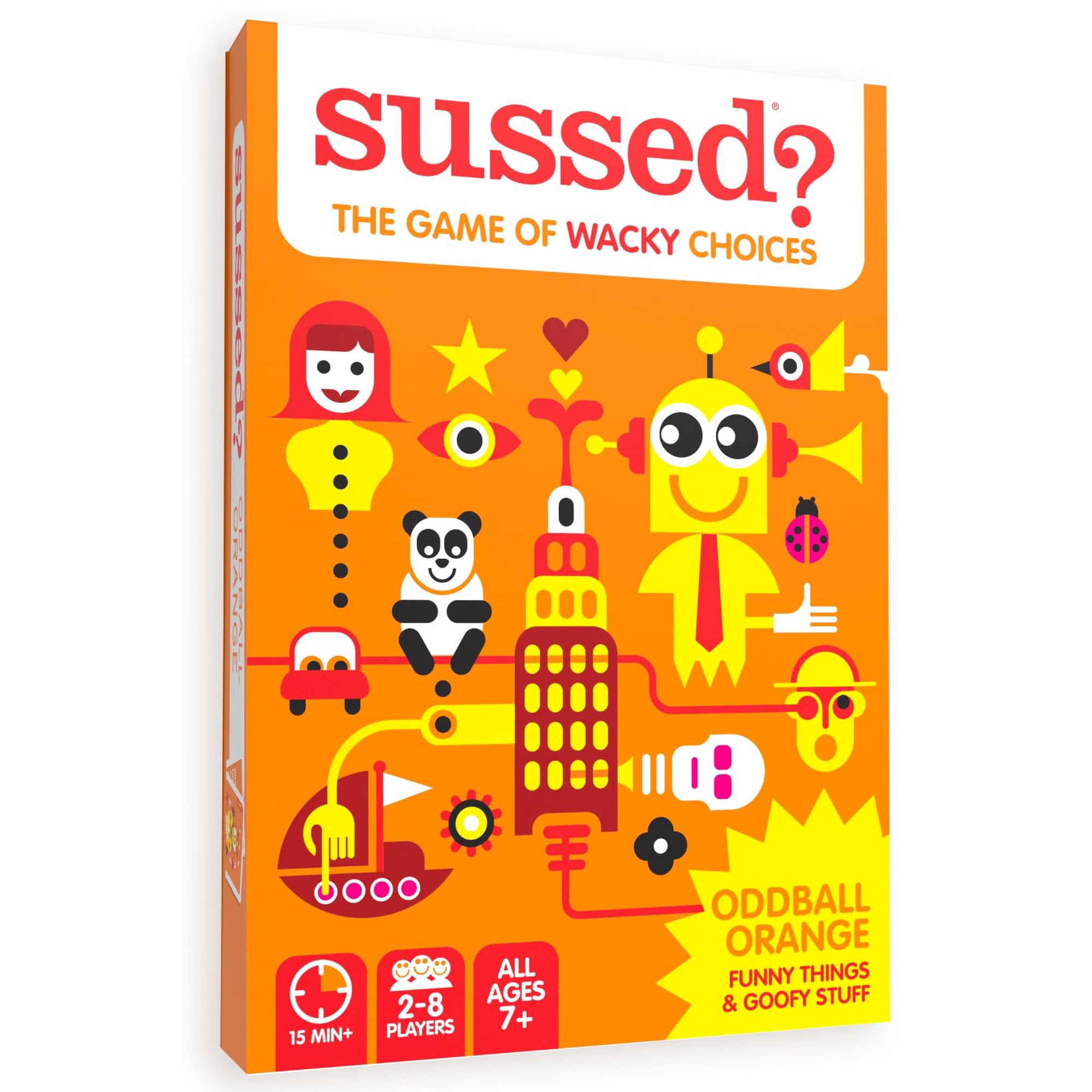 Juego De Cartas Sussed The Game Of Wacky Choices Para Niños Y Familiares