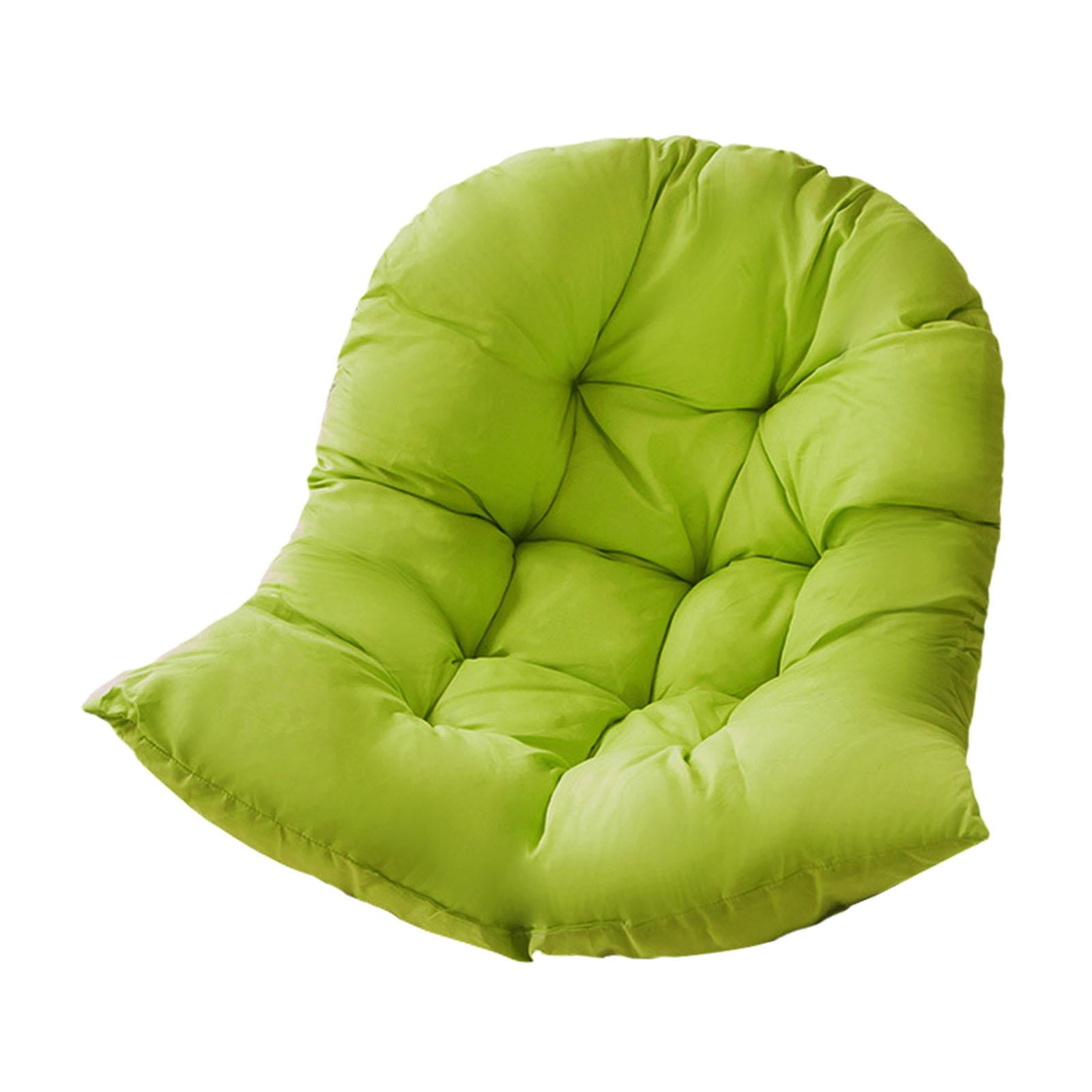 Magideal - Cojín Para Silla Colgante, Cojín Para Asiento De Silla De Exterior, Cómodo Cojín Para Silla Columpio, Alfombrilla Para Silla De Jardín Para Decoración Verde