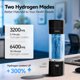 thumbnail image 2 of Botella de agua de hidrógeno MOVOCA Upgrade 200 ml con 6400 PPB Hydro, 2 of 8