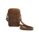 thumbnail image 2 of Cartera de Cuero Canela café Tratur, 2 of 3