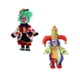 thumbnail image 2 of Porcelana Harlequin Jester Dolls Payaso Divertido Juguete Para Regalo 2pcs Rojo Verde, 2 of 5