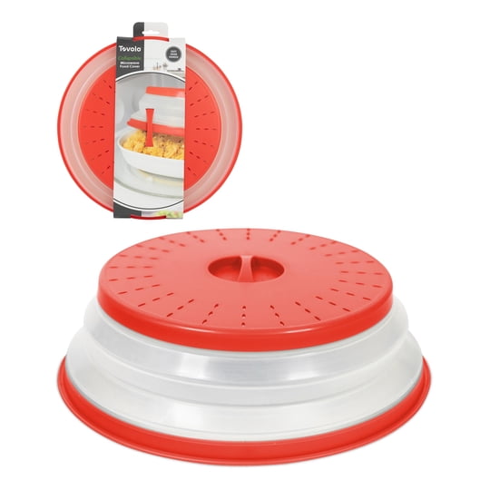 Funda Antisalpicaduras Para Microondas Tovolo Large Candy Red Apple