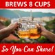 thumbnail image 4 of Cafetera para té helado y café Brentwood KT-2150BL con jarra de 1.9 L, 4 of 9