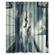 thumbnail image 1 of Cortina de ducha Insurgent, juego de cortinas de baño con ganchos, tamaño 60 x 72 pulgadas, 1 of 3