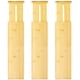 thumbnail image 1 of Divisores De Cajones De Bambú Caddy 10 Cm De Alto 42 55 Cm, 1 of 8