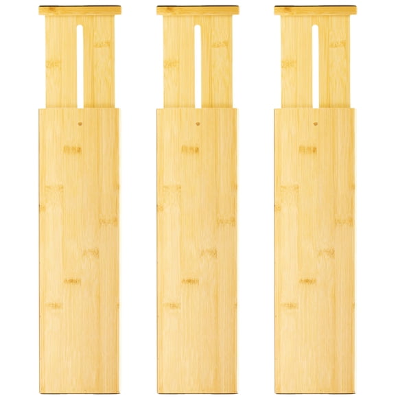 Divisores De Cajones De Bambú Caddy 10 Cm De Alto 42 55 Cm