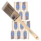 thumbnail image 1 of Paint Brushes Pro Grade 2 Angle Fash, paquete de 12, 1 of 8
