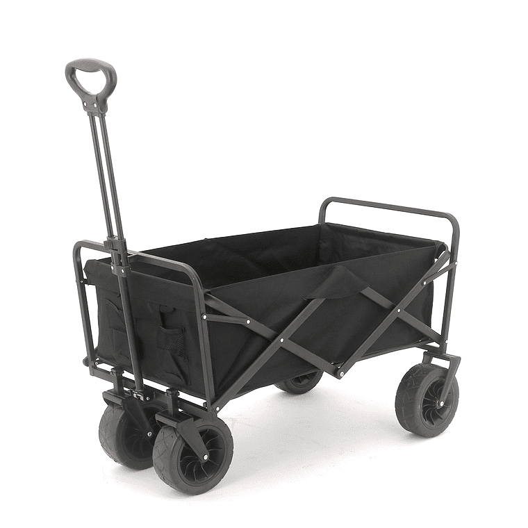 Doer - Carro Para Compras Plegable Negro 90x58x58cm