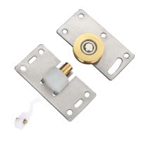 Magideal - Ruedas Para Puertas Correderas, 1 Juego De Ruedas Para Puertas Correderas De Armario, Accesorios Para Puertas Correderas, Para Armario/Armario/Armario