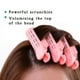 thumbnail image 4 of 4pcs Candy-Colored Fluffy Hair Clips - Perfect for Curly Hair Styling & Hair Accessories!, 4 of 4
