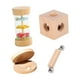 thumbnail image 2 of Juego De Música De Madera De 4 Piezas Educación Preescolar Para Niños Pequeños Niños Niñas, 2 of 3