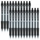 thumbnail image 1 of Smart Color Art Bolígrafos de gel 45‑unidades negro punta media, 1 of 7