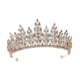 thumbnail image 1 of Tiara De Boda, Dije, Regalo, Pinza Para El Pelo, Diadema Para Cumplea?os, Graduación, Ni?as, Estilo A, Dorado, 1 of 5
