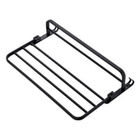 Magideal - Estante De Negro Toallero Organizador Plegable Montaje En Pared 60 Cm Aleación De Aluminio Duradera Girar Estilo Moderno A Prueba De